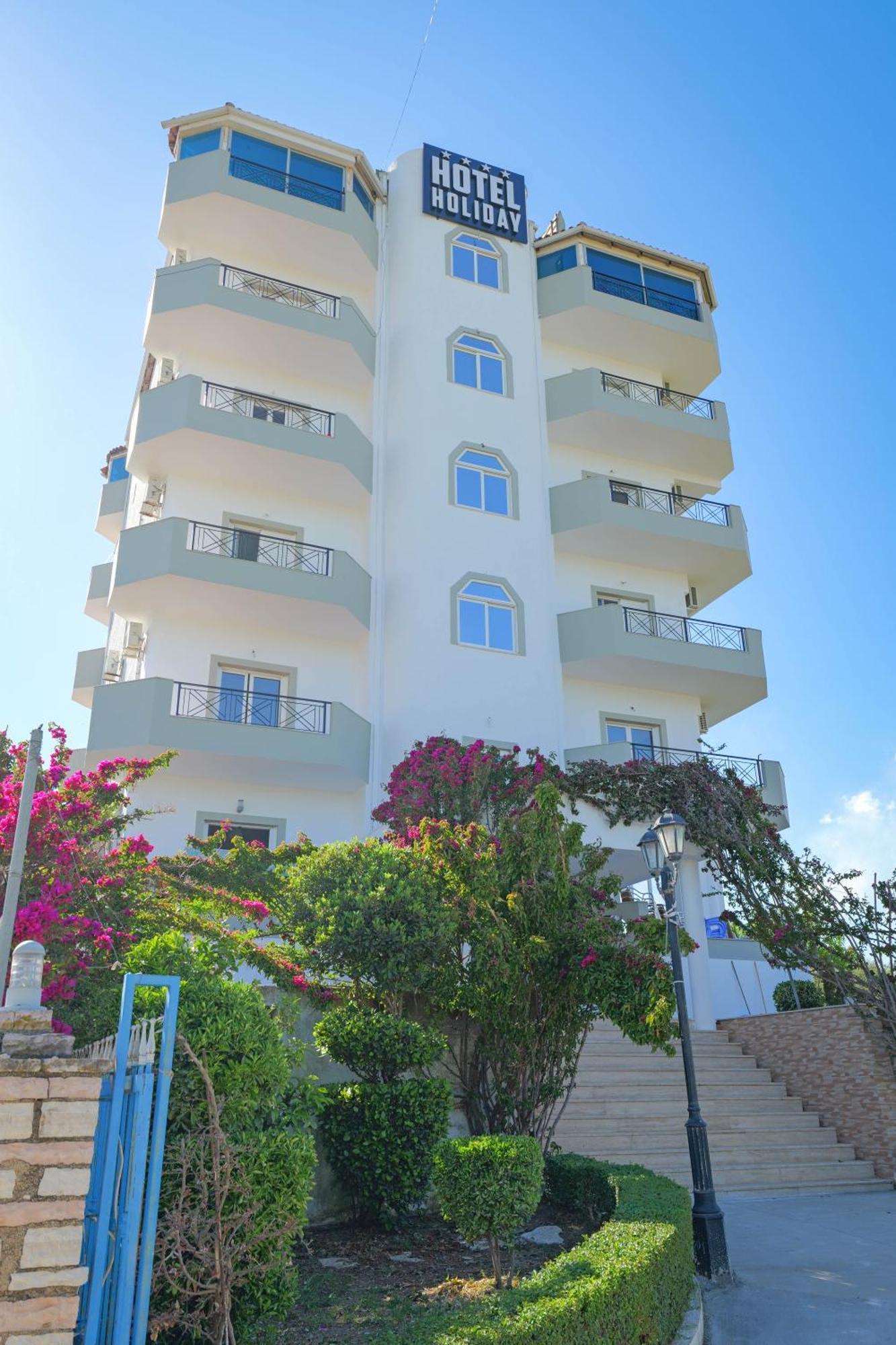 Hotel Holiday Sarandë Exterior foto